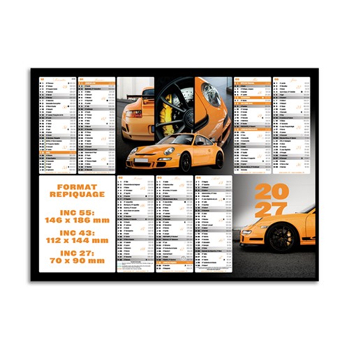 CALENDRIER BANCAIRE THEMATIQUE_AUTO PRESTIGE_INC 27_ 2027